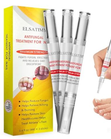 Toenail Fungus Pen - Toenail Fungus Treatment Extra Strength for for Yellow, Thick, Discolored, Broken and Ingrown Nails, Ultimate Fungal Nail Repair Pen - 3PCS