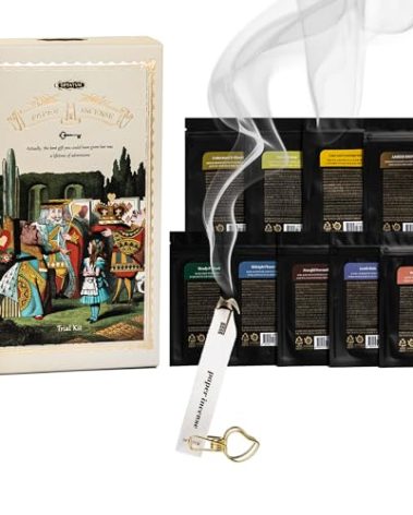 OPTATUM Paper Incense Trial Kit - Discover Your Best Scent from Our 9 Unique Fragrances, Total 36pcs Incense Paper Set, Quick Usage & Long-Lasting Fragrance, Eliminating Bathroom, Kitchen Odors