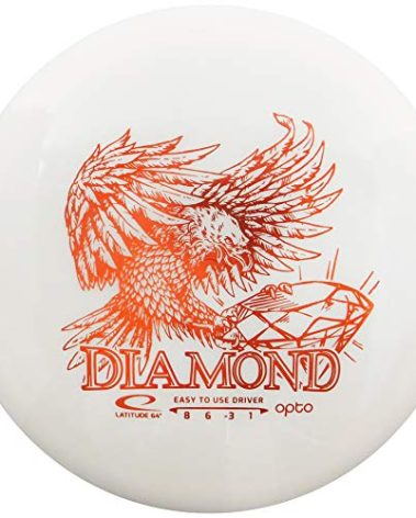 Latitude 64 Golf Discs Opto Line Diamond Light Fairway Driver Golf Disc [Colors may vary] - 145-159g