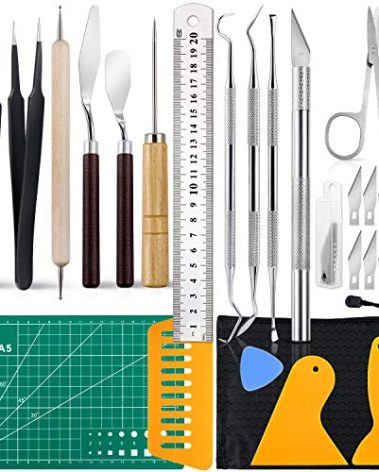 28 PCS Precision Craft Tools Set Vinyl Weeding Tools Kit for Weeding Vinyl, DIY Art Work Cutting, Hobby, Scrapbook