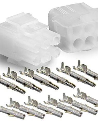 Molex -1 Complete Set - (6 Circuit) w/14-20 AWG, Wire Connector - 2.13mm D, Latch Lock, MLX™