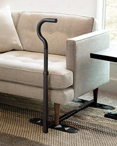 Able Life Universal Chair Cane, Stand Assist Aid for Elderly, Chair-Lift Assistance Device for Seniors, Standing Mobility Aid and Support, Adjustable Couch Rail with Grab Bar, Handicapped Accessory