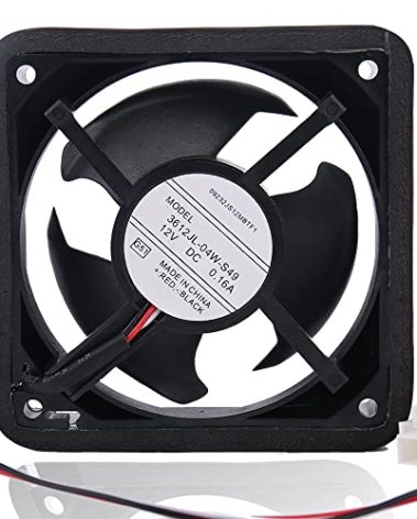 DA81-06013A DA31-00287A Samsung Refrigerator Evaporator Fan Motor OEM Replacement Parts, DC Fan Motor Assembly for Samsung RF28HFEDBSG/AA-00 RF263BEAESR/AA-04 RF263TEAESG/AA-00 etc.