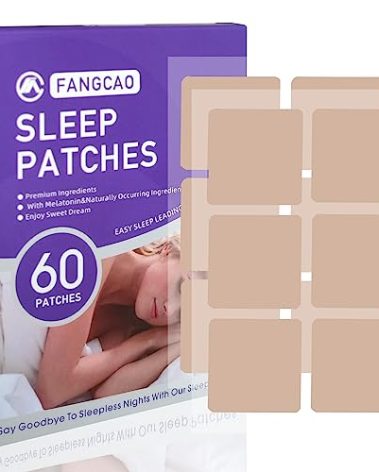 FANGCAO Sleep Patches, Sleep Patch for Adults, Premium Ingredients Upgraded 60 Patches Set, Easy to Apply and Comfortable