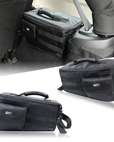 MFC Wheel Well Side Storage Bag Rear Trunk Organizer Bag with Grab Handles Interior Accessories Compatible with for Jeep Wrangler JK JKU 2011-2018 4 Door