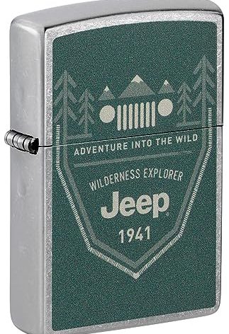 Zippo Jeep Street Chrome Pocket Lighter