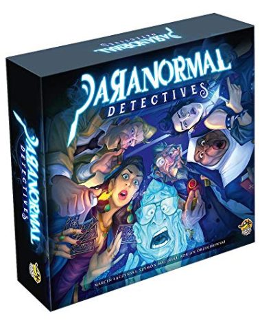 Paranormal Detectives Party Game | Murder Mystery Board Game | Crime Scene Investigation Game for Kids and Adults | Ages 12+ | 2-6 Players | Avg. Playtime 30-150 Minutes | Made by Lucky Duck Games