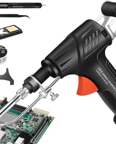 Portable Laser Welder, Versatile Internally Heated Industrial Laser Welding Machine Set, 3 In 1 Handheld Rust Removal/Cutting/Welding with Spare Tin Wire (BLACK)