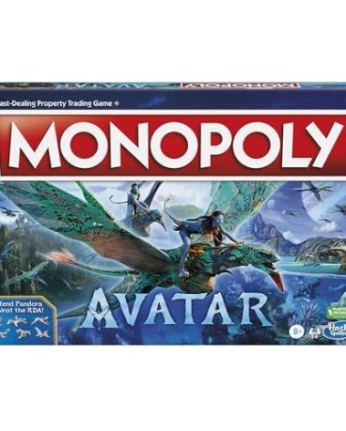Monopoly: Avatar Edition Board Game for Ages 8 and Up, Family Games for 2 to 6 Players, Kids Games