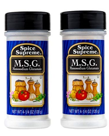 Spice Supreme M.S.G. Monosodium Glutamate, Plastic Shaker, 4.25-oz (MSG (Pack of 2))