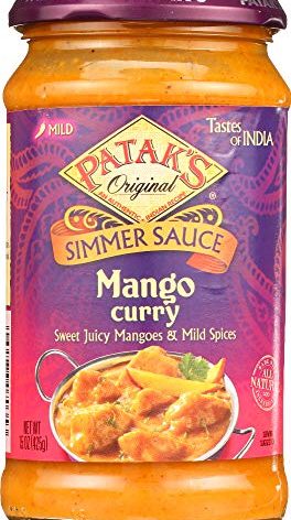 Patak's Mango Curry Simmer Sauce, 15 Fl Oz