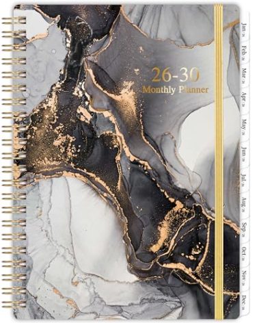 Artfan 2026-2030 Monthly Planner Spiral Bound - 5 Year Monthly planner/Calendar 2026-2030, Jan.2026 - Dec.2030, 8.5" x 6.4", 60 monthly Planner