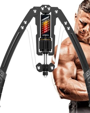EAST MOUNT Twister Arm Exerciser - Adjustable 22-440lbs Hydraulic Power, Home Chest Expander, Shoulder Muscle Training Fitness Equipment, Arm Enhanced Exercise Strengthener.