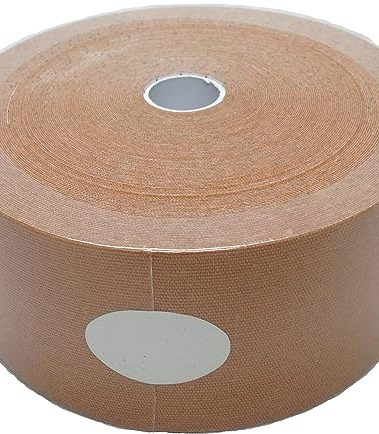 Therapist’s Choice® Extra Wide Kinesiology Tape 3"x105' Bulk Roll (Beige)