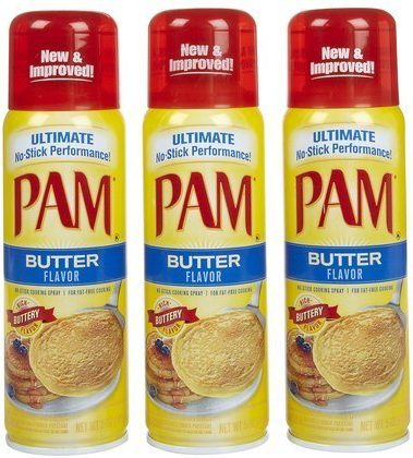 Pam Butter Flavor Cooking Spray, 5 oz 3pack by PAM