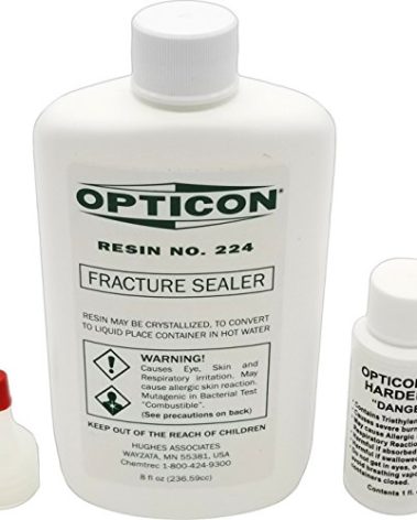 DOGNNAK Clear Opticon Fracture Sealer & Hardener Lapidary Cabochon