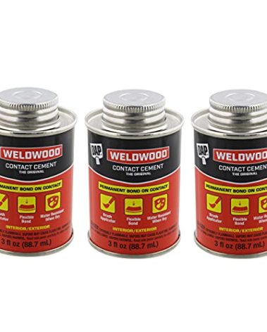 DAP 00107 Weldwood Original Contact Cement,3 oz - 3 Pack