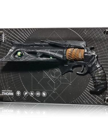 Numskull Thorn Exotic Weapon Figure 12x7 (30x18cm) Limited Edition Collectible Replica Statue - Official Destiny Merchandise - FPS Sci-Fi Action Video Game Figurine