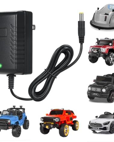 12V Kids Charger for Ride On Car, 12V Various Electric Ride-on Toys Car Battery Charger，12 V Universal Kids Riding Toy Chargers