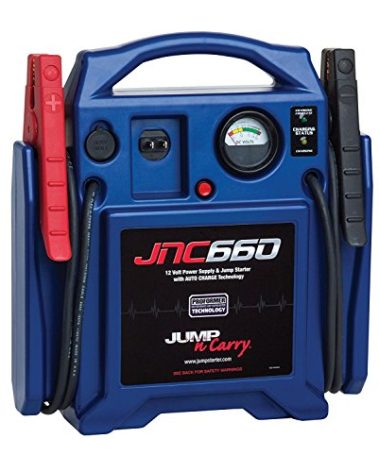 Clore Automotive Jump-N-Carry JNC660 1700 Peak Amp 12 Volt Jump Starter , Blue