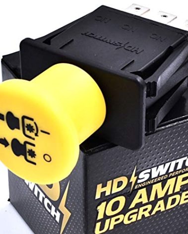 HD Switch 10 AMP Upgrade New Improved Design Blade Clutch PTO Switch Replaces Cub Cadet Tractor GT1554 GT2554 LT1018 LT1022 LT1024 LT1042 LT1045 LT1046 LT1050 SLT1550 SLT1554 SLTX1050 LTX1046 LTX1050