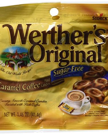 Werther's Original - Sugar Free - Caramel Coffee Hard Candies (Pack of 3) (3 bags)