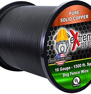 Extreme Dog Fence 16 Gauge Wire 1500 Ft - Heavy Duty Pet Containment Wire Compatible with Every In-Ground Fence System for Dogs - Heavy Duty Hybrid Extra Strength Steel…