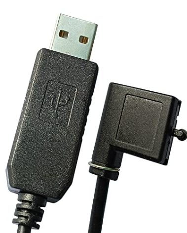 Sinforcon CP2102 USB RS232 to ePlug for Garmin Etrex Venture Vista Venture Legend GPS Download Wire Update Cable,3.28FT/1M