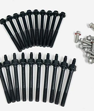 Main Cap Bolt kit Compatible with 2000-15 GM LS1 LS2 LS6 LS7 LS9 Engines 12560273 12560272 12556127