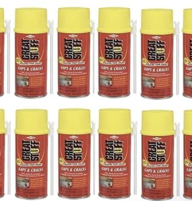 Great Stuff Gaps and Cracks Insulating Foam Sealant,12 Ounce - Case of 12