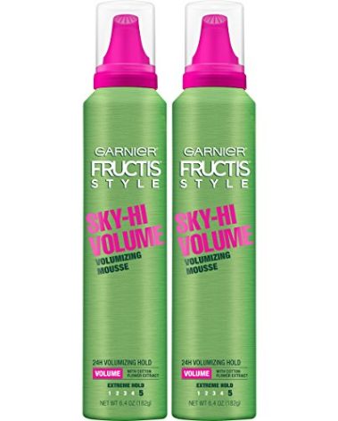 Garnier Hair Care Fructis Style Sky-Hi Volume Volumizing Mousse, 2 Count