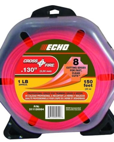 .130" Cross-Fire Trimmer Line (150 ft.) Large Clam