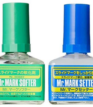 MrМark Setter&Softer Bundle.Curved Plastic Toy Models Adhesive Decals Quick Arrive