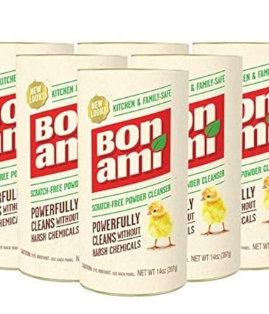 Bon Ami Powder Cleanser - 14 oz (Pack of 6)