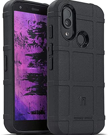 Nakedcellphone Case for CAT S62 PRO Phone, Special Ops Tactical Armor Rugged Shield Protective Cover - Black