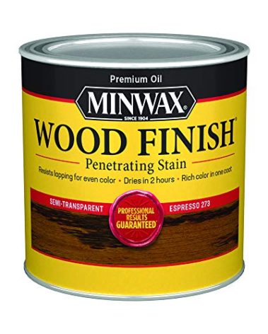 Minwax 227634444 Wood Finish, Espresso, 1/2 Pint