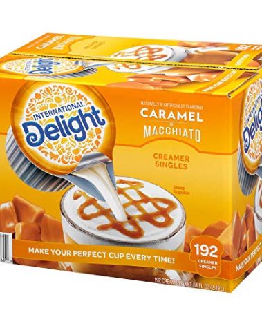 International Delight Caramel Macchiato Creamer -- 192 per case.