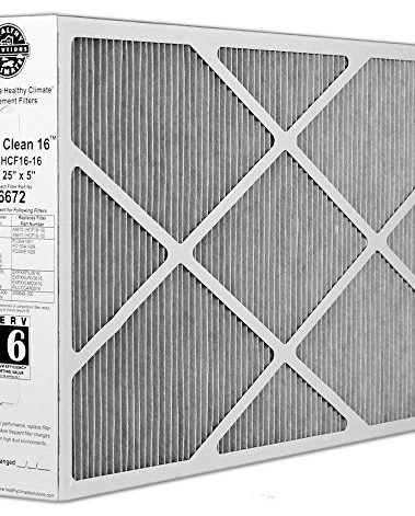 Lennox Carbon Coated X6672 Healthy Climate MERV 16 Filter