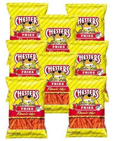 Chesters Flamin' Hot Fries, 1.75 oz bags (Pack of 8)