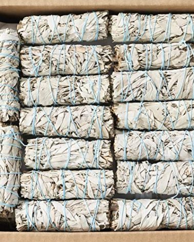 Blue River Sage 20 White Sage Smudge Sticks 4 Inch - Sustainably Grown Sage Bundles for Smudging, Cleansing Home Office, & Ceremony