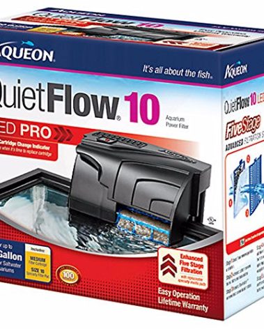 QuietFlow Aqueon 10 LED Pro Power Filter (Item #06080)