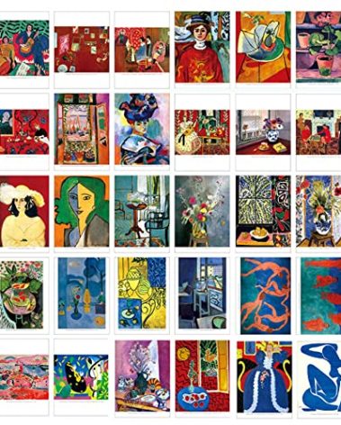 HOSTEESSCHOICE Beautiful Art Postcards set of 30 Henri Matisse Post card variety pack Famous Painting Scenery,4 x 6 Inches