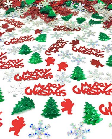 Christmas Confetti Glitter Xmas Holiday Sequins Sprinkles Part Party Table Decoration Supplies or DIY