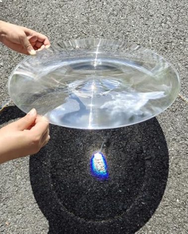 2-Pack Large Fresnel Lenses Φ300mm(11.81"), Focal Length 600mm, Acrylic Magnifier for Solar Heating, Solar Cooking, Visual Education. (Focal Length 600mm)