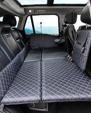 YASHINE Non Inflatable Truck Bed Air Mattress for Large Truck, Car Travel Camping Back Seat Extender for F150/RAM 1500/Silverado/Ranger/GMC/Tundra/Tacoma