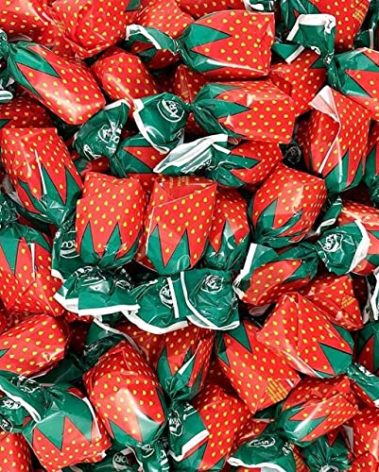 Arcor Strawberry Bon Bons by The Nile Sweets | 2 lbs of Strawberry Filled Hard Candy | Individually Wrapped Bon Bons | Deliciously Sweet Candy from The Nile Sweets