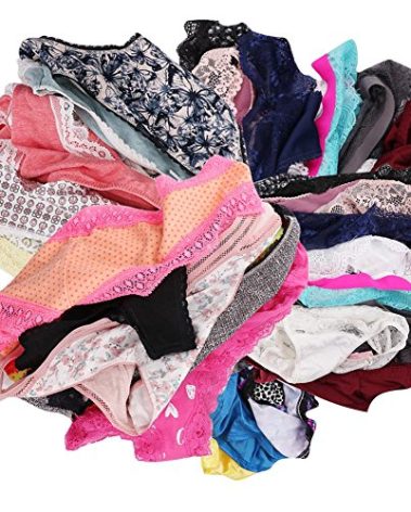UWOCEKA Womens Underwear,Varity of Panties Pack Boyshorts Briefs Assorted 12 Pack, Small