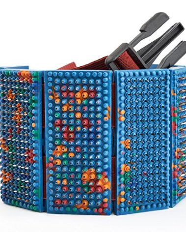 LYAPKO Acupuncture Belt KID 3.5 Ag 960 Needles 6 Plates with 2 Adjustable Belts. Premium Acupressure Massager for Adults and Children Unique Patented Therapy Massage Tool