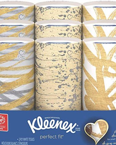 Kleenex Perfect Fit Facial Tissue, 50 Count (Pack of 9)