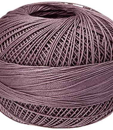 Handy Hands 210-Yard Lizbeth Cotton Thread, 25gm, Medium Antique Violet